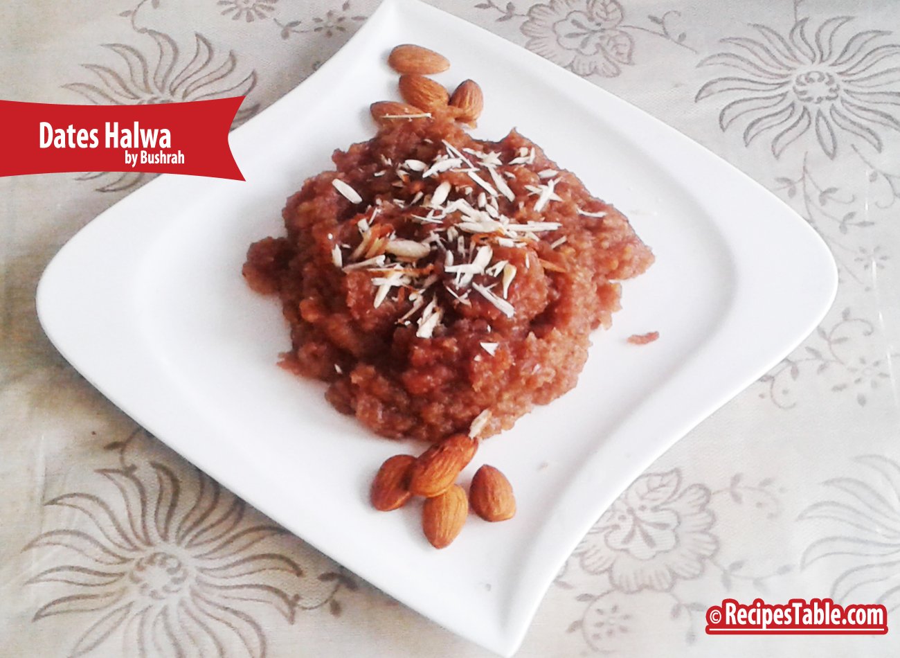 Dates Halwa Recipe