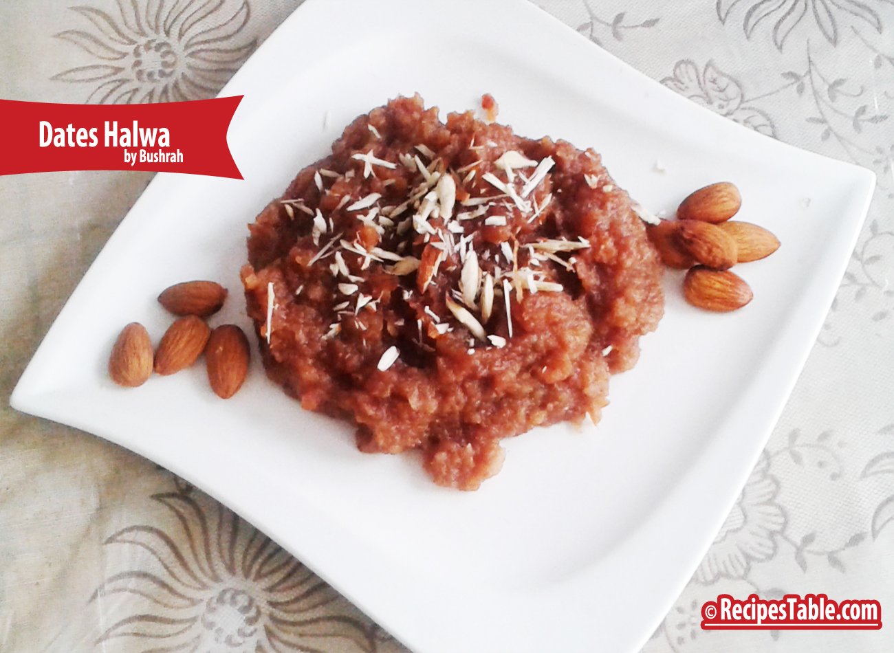 Dates Halwa Recipe