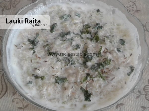Lauki Raita Recipe