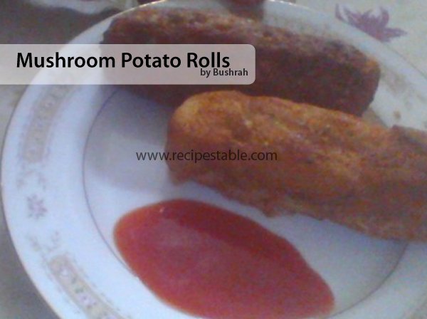 Mushroom Potato Rolls Recipe