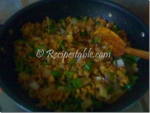 Shimla Mirch qeema Capsicum with qeema