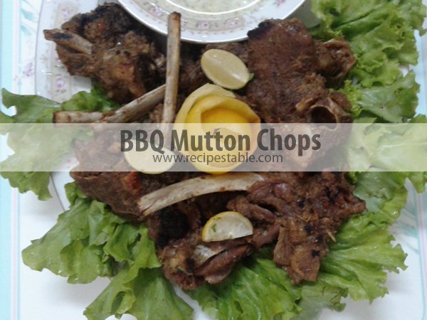 BBQ Mutton Chops Recipe