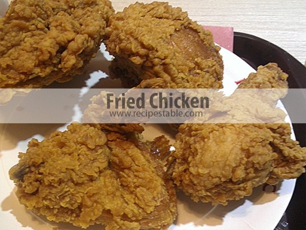 Fried Chicken Recipe