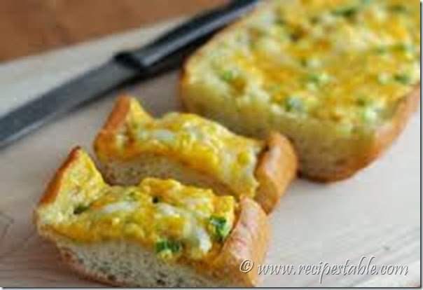 Garlic Cheese Bread Slices recipe