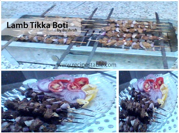 Lamb Tikka Boti Recipe