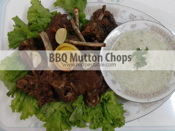 BBQ Mutton Chops Recipe