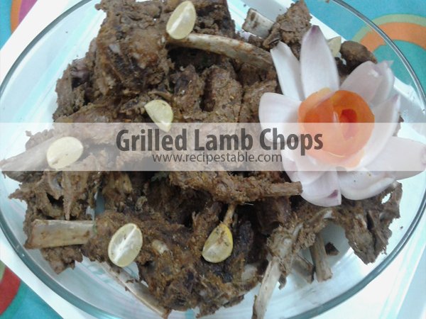 Grilled Lamb Chops Recipe