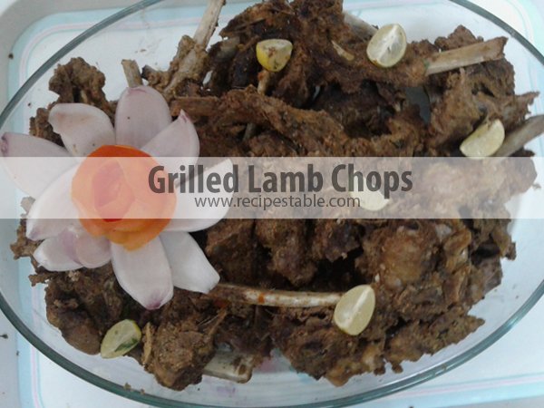 Grilled Lamb Chops Recipe