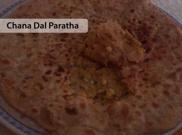 Chana Dal Paratha Recipe
