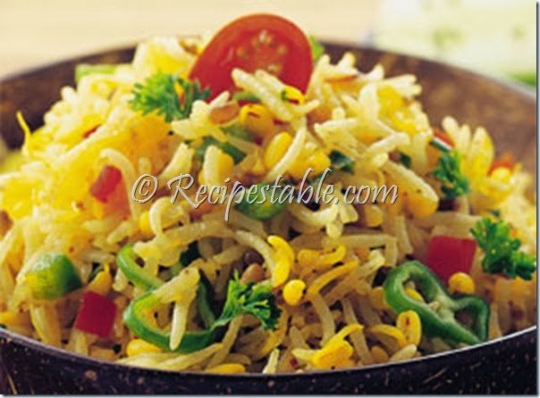 Green Onion Pulao Recipe