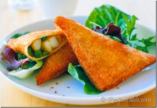 bread samosa sandwich recipe