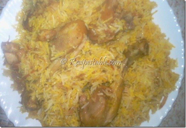 Chicken Drumstick Biryani Recipe