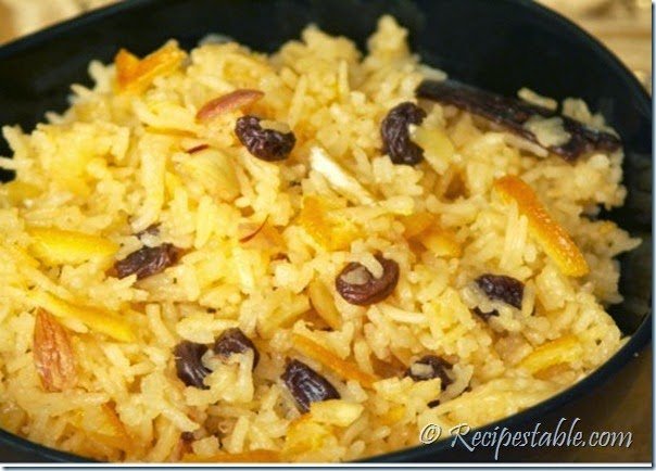 Sweet Fried Rice Recipe by Chef Zakir