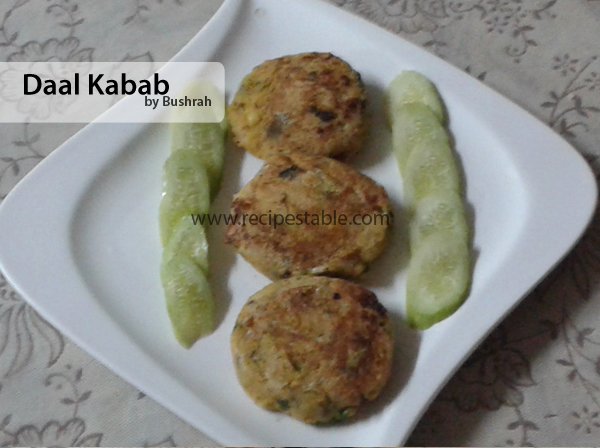 Daal Kabab Recipe