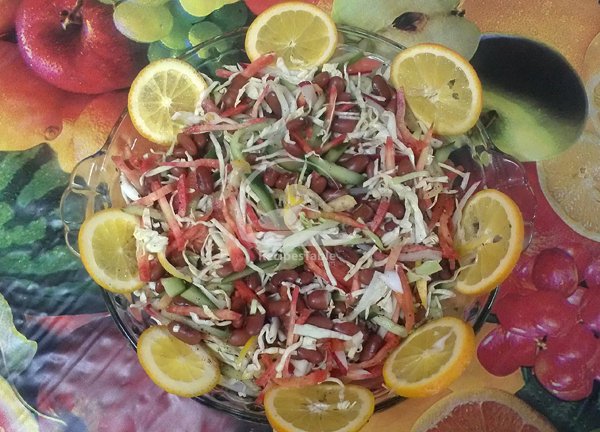 Citrus Kidney Bean Salad Recipe