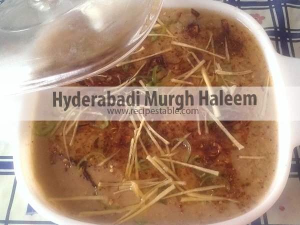 Hyderabadi Murgh Haleem Recipe