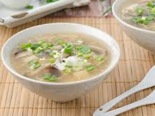 Chicken Mushroom Clear Soup Recipe by Rida Aftab