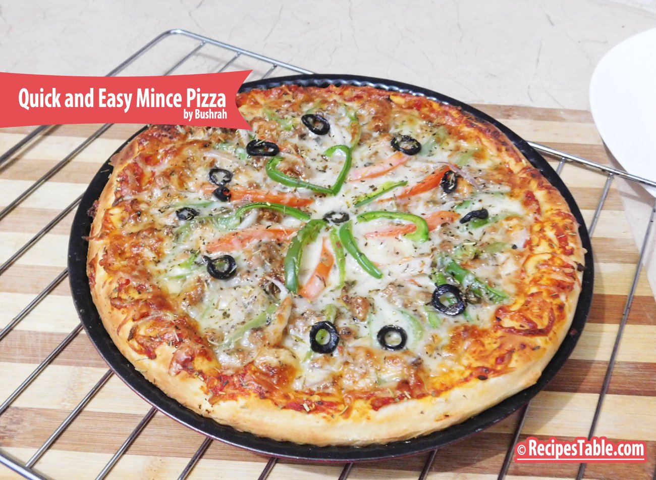Quick and Easy Mince Pizza