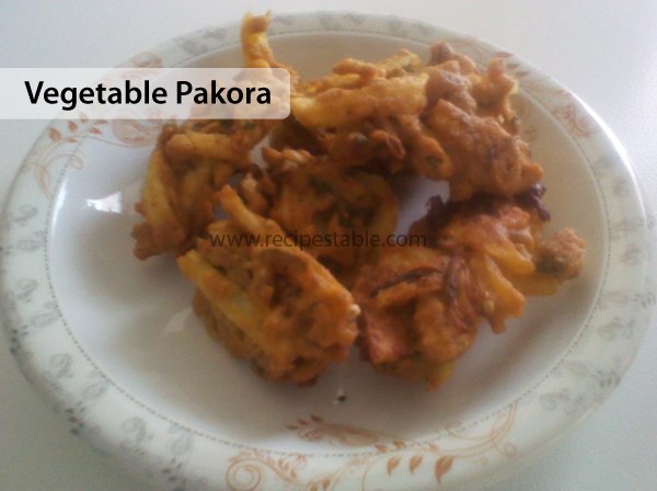 Vegetable Pakora Recipe