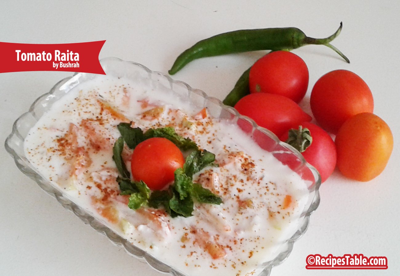 Tomato Raita recipe