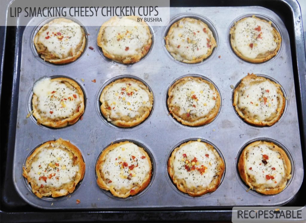 Cheesy Chicken Cups Recipe