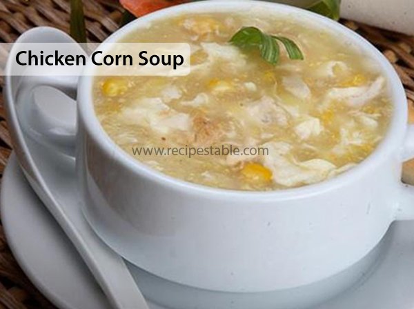Chicken Corn Soup Recipe