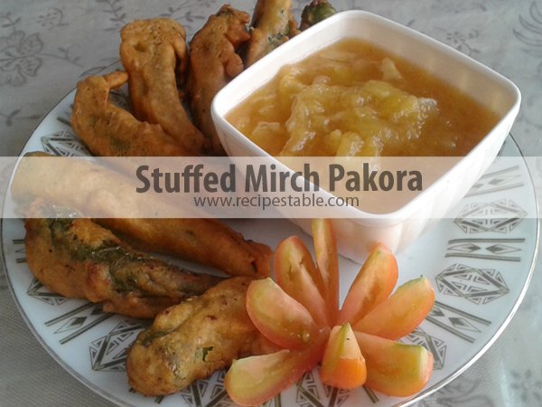 Stuffed Mirch Pakora Recipe