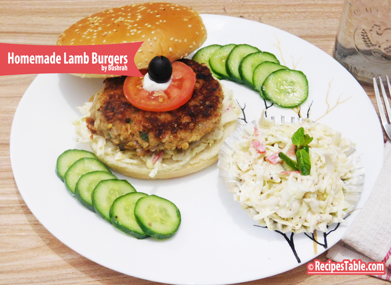 Homemade Lamb Burgers recipe