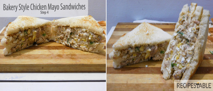 Bakery Style Chicken Mayo Sandwiches Recipe: Step 4