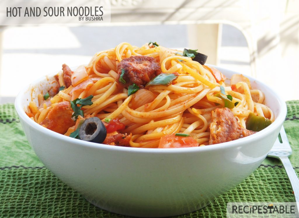 Hot and Sour Noodles Recipe