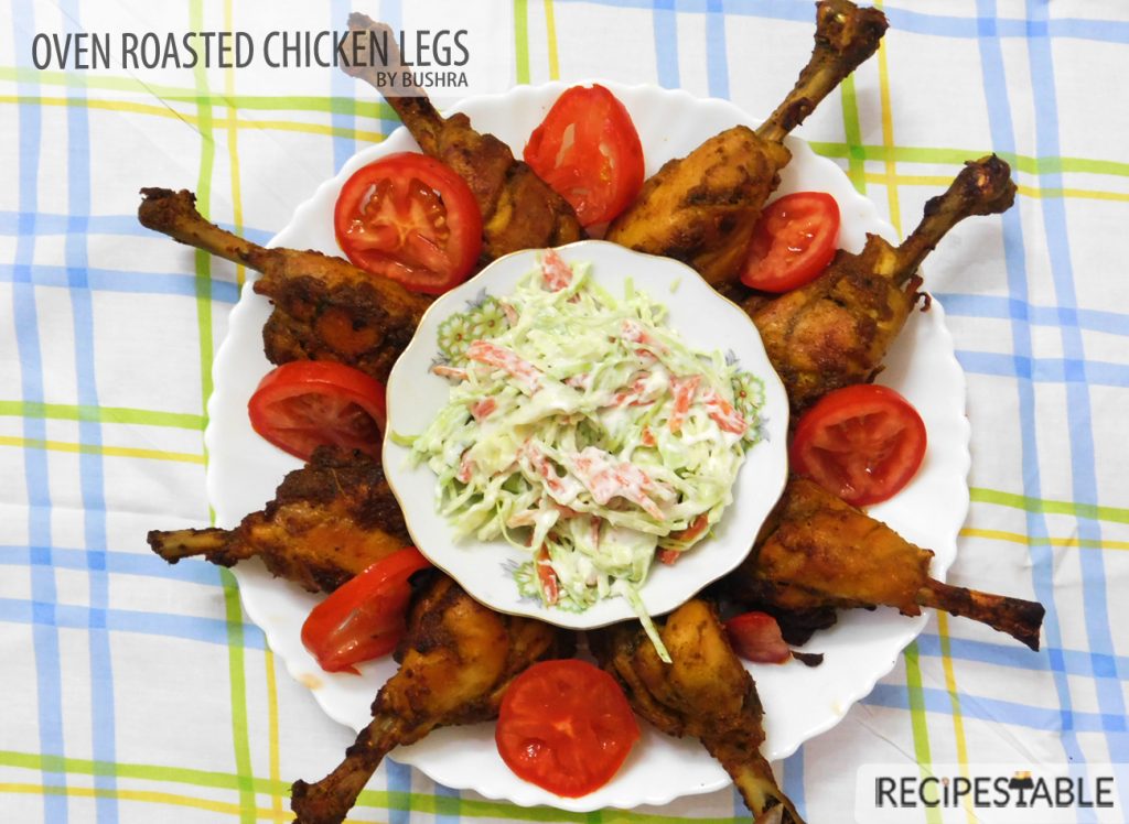 Oven Roasted Chicken Legs Recipe 