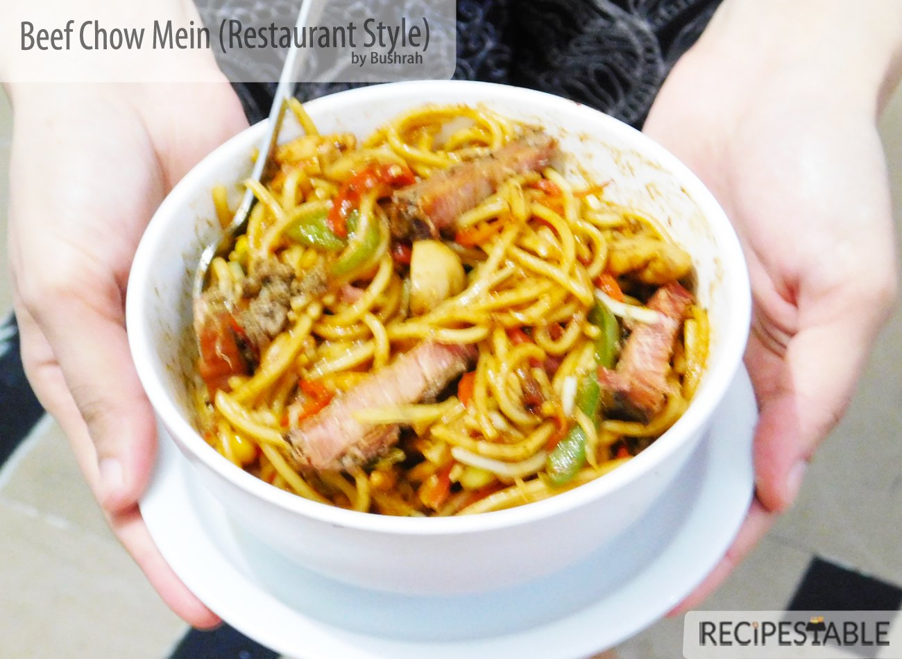 Restaurant Style Beef Chow Mein Recipe