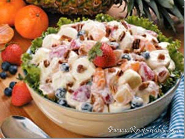 RECIPE: Cream Cheese Fruit Salad