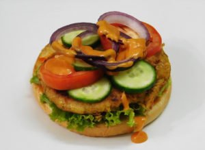 Shami Kabab Burger Recipe