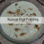 Walnut Rice Pudding Recipe