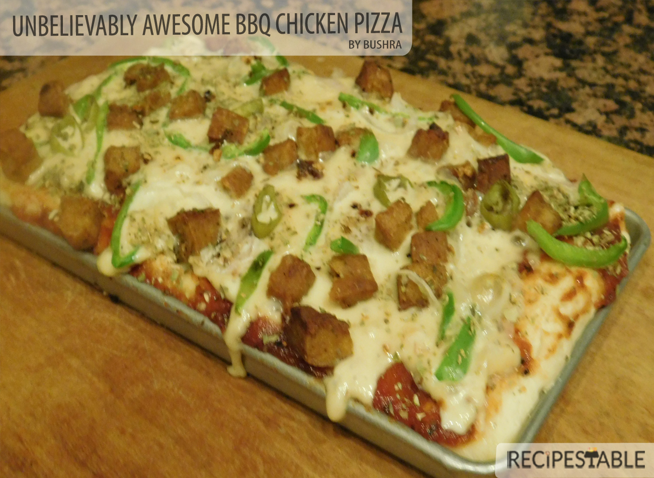Unbelievably Awesome BBQ Chicken Pizza Recipe